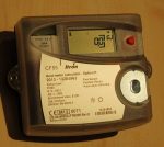  CF55 tip. elektronikus hőmennyiségmérő számlálómű data-loggerrel