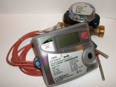 GANZ CF Echo II. NÁ20, 2,5 m3/h ultrahangos hőmennyiségmérő