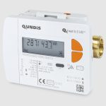   144_____Qundis QH5.5US R tip, NÁ15 ultrahangos hőmennyiségmérő, fűtés mérésére, MID, beépített rádiós modullal